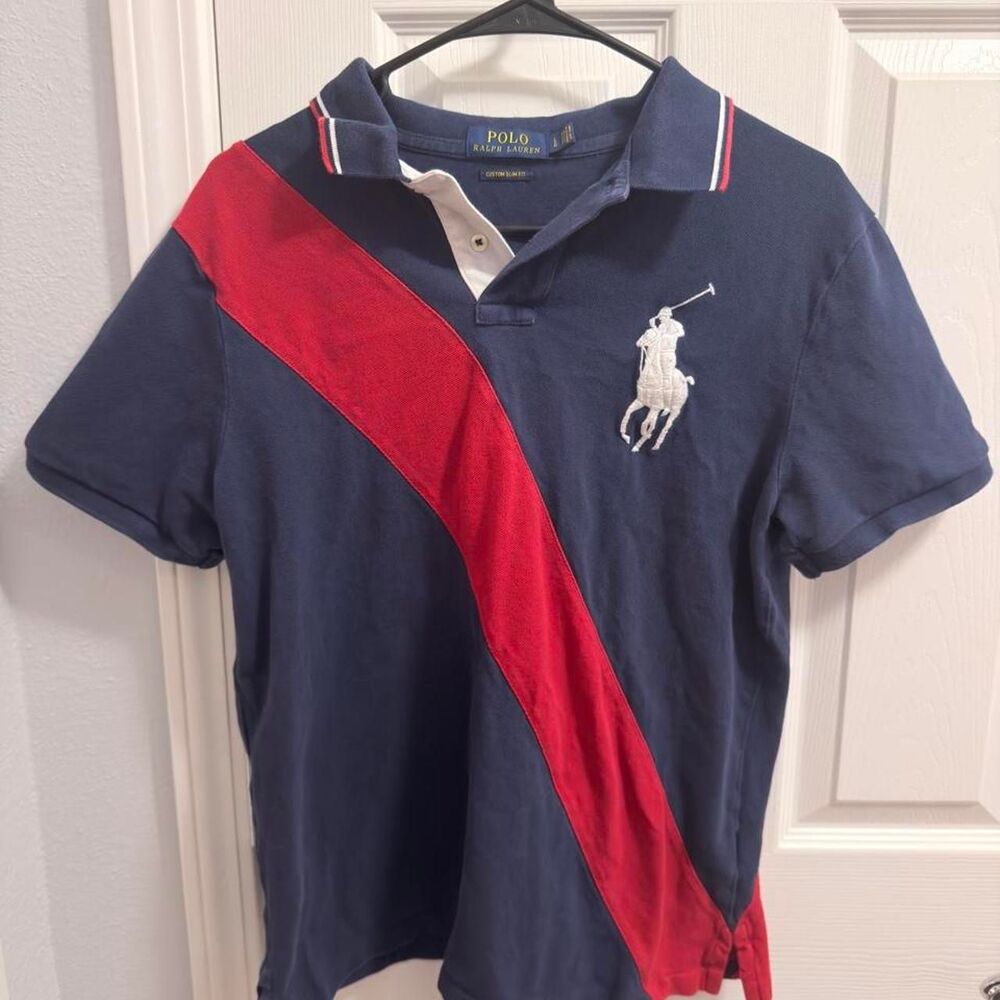 Polo Ralph Lauren Big Pony Sash Polo - Navy - L (2015-2022)